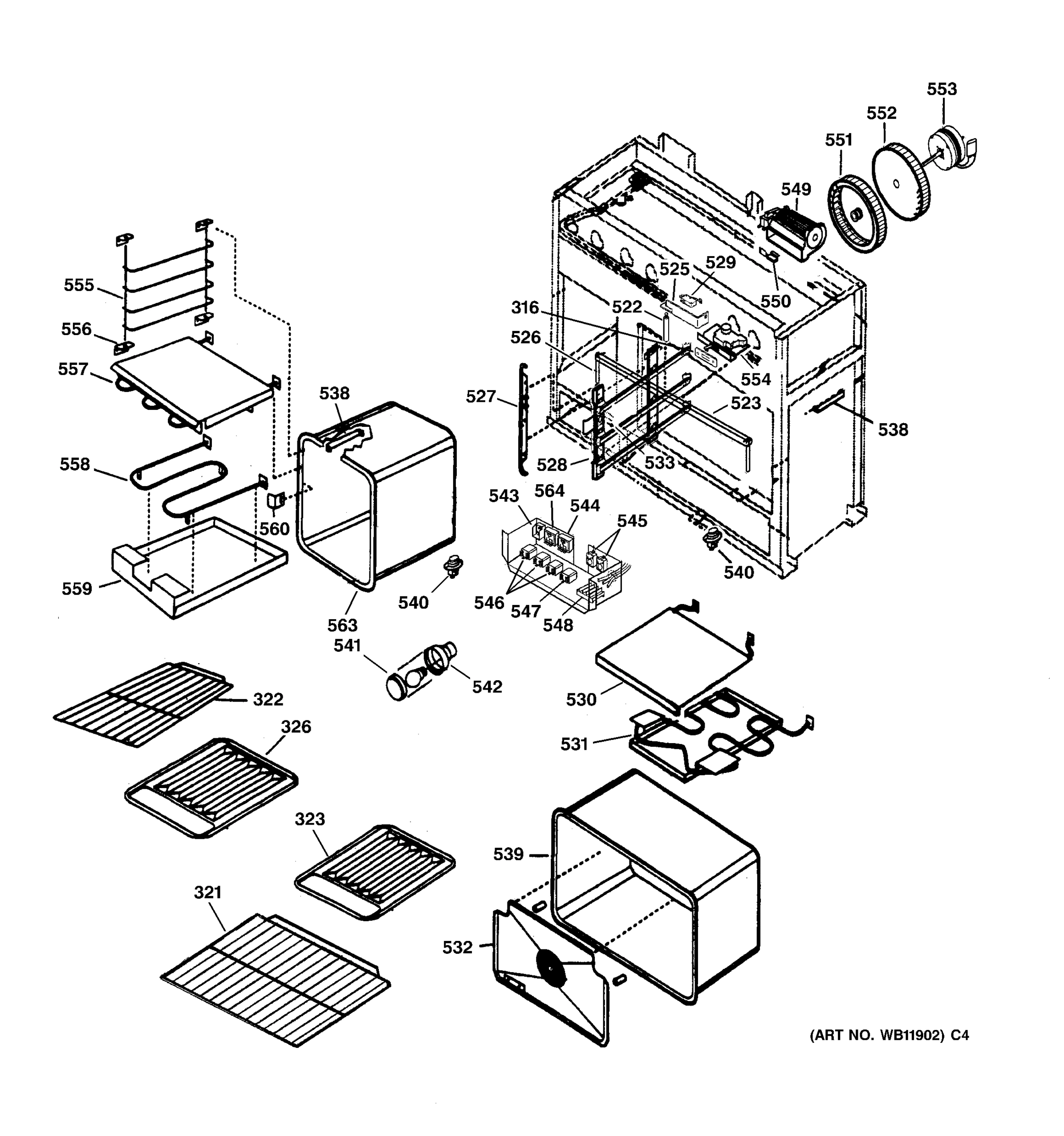 OVEN ASSEMBLY