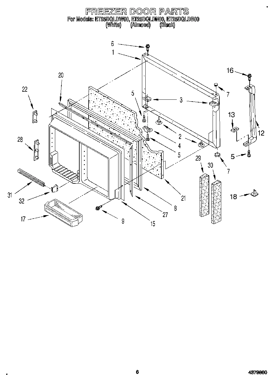 04 - FREEZER DOOR