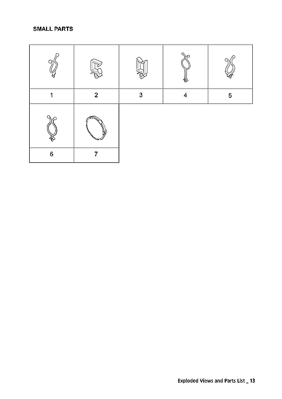 SMALL PARTS