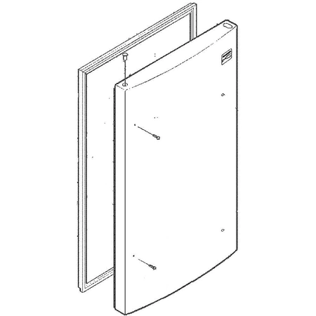 ADC73026008 LG Refrigerator Door Assembly