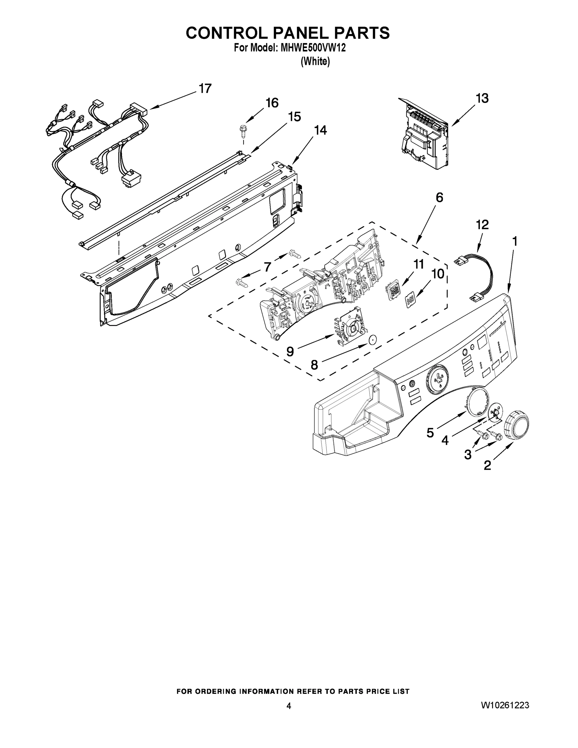 03 - CONTROL PANEL PARTS