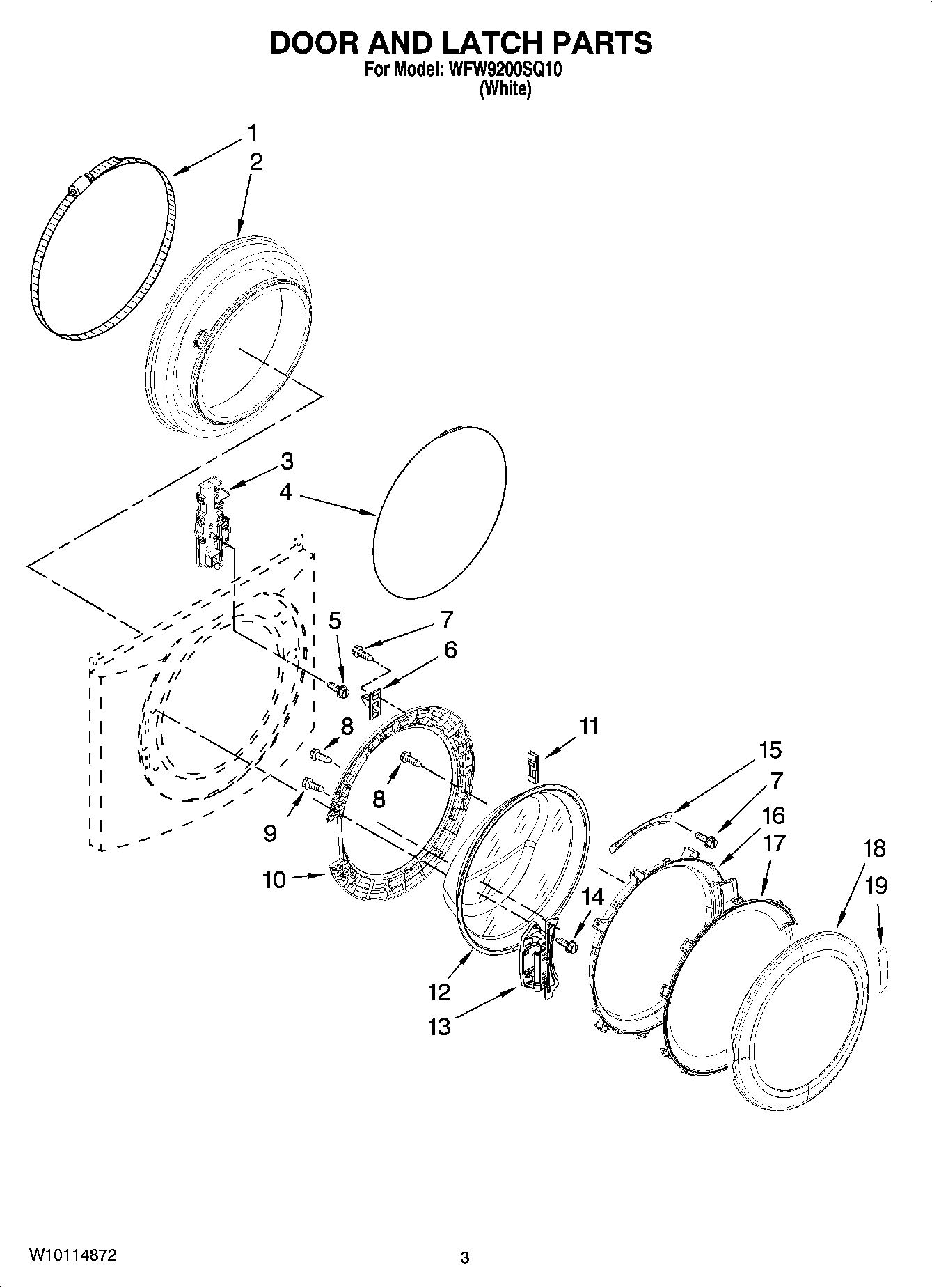 02 - DOOR AND LATCH PARTS
