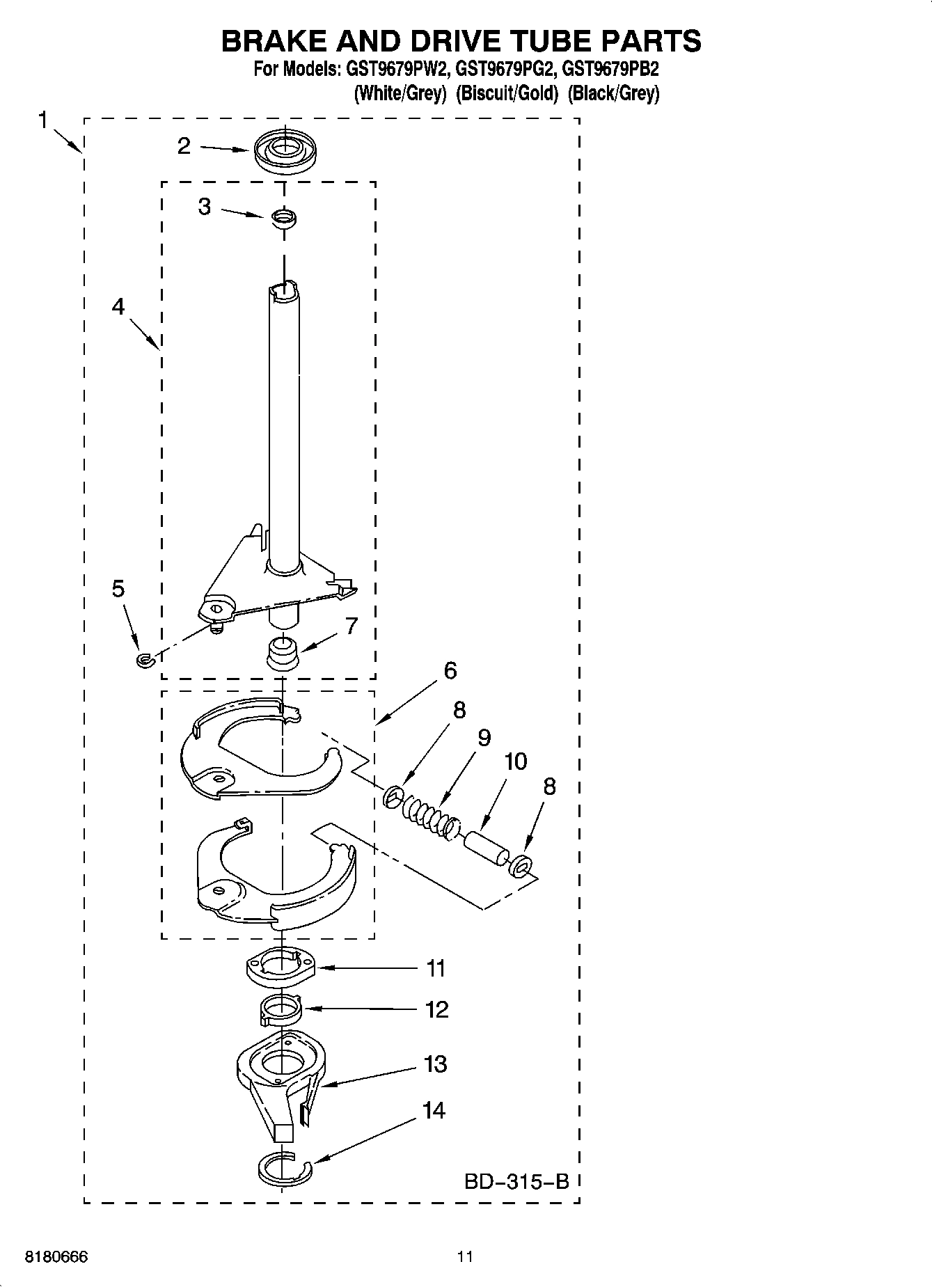 07 - BRAKE AND DRIVE TUBE PARTS