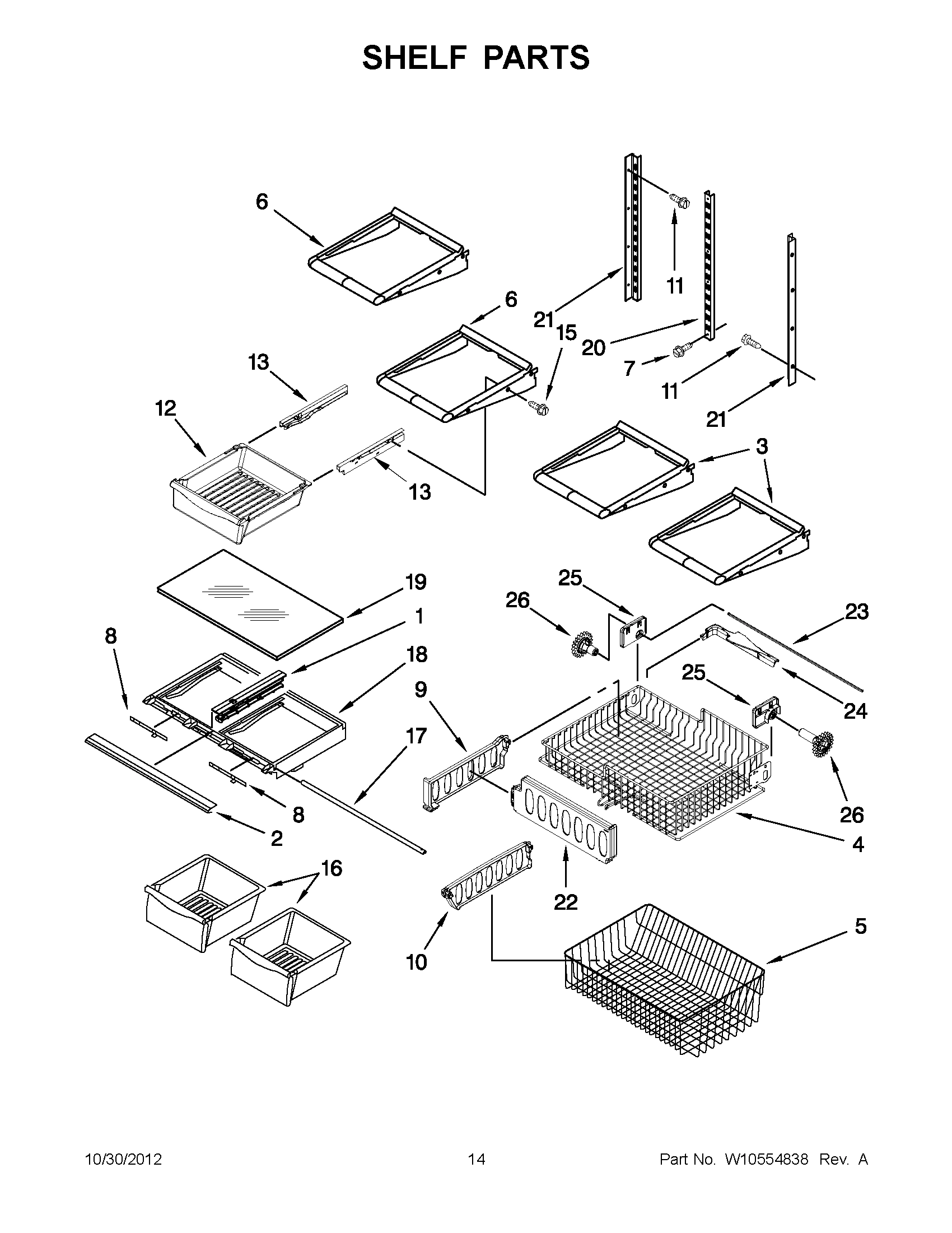 07 - SHELF PARTS