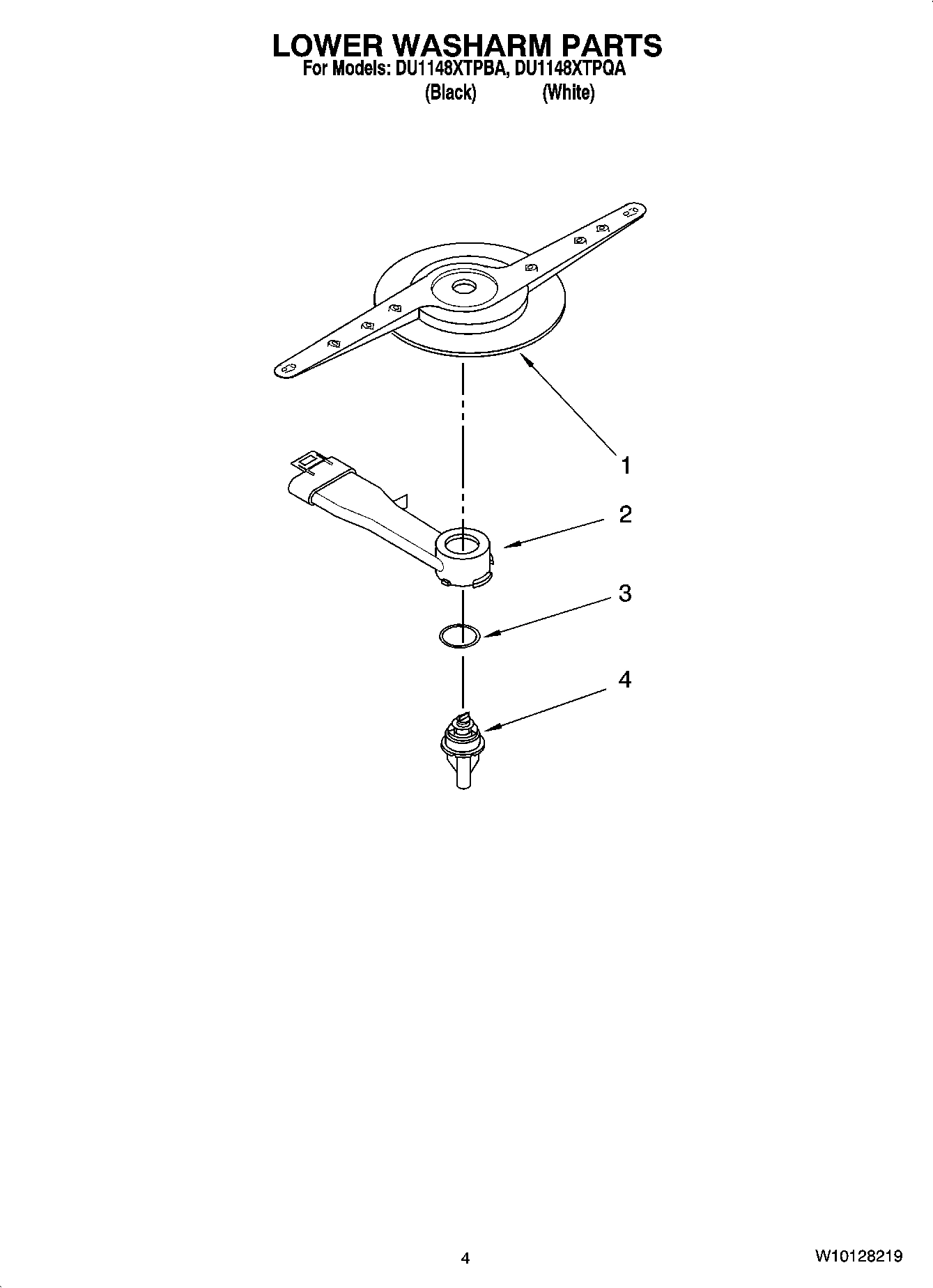 04 - LOWER WASHARM PARTS