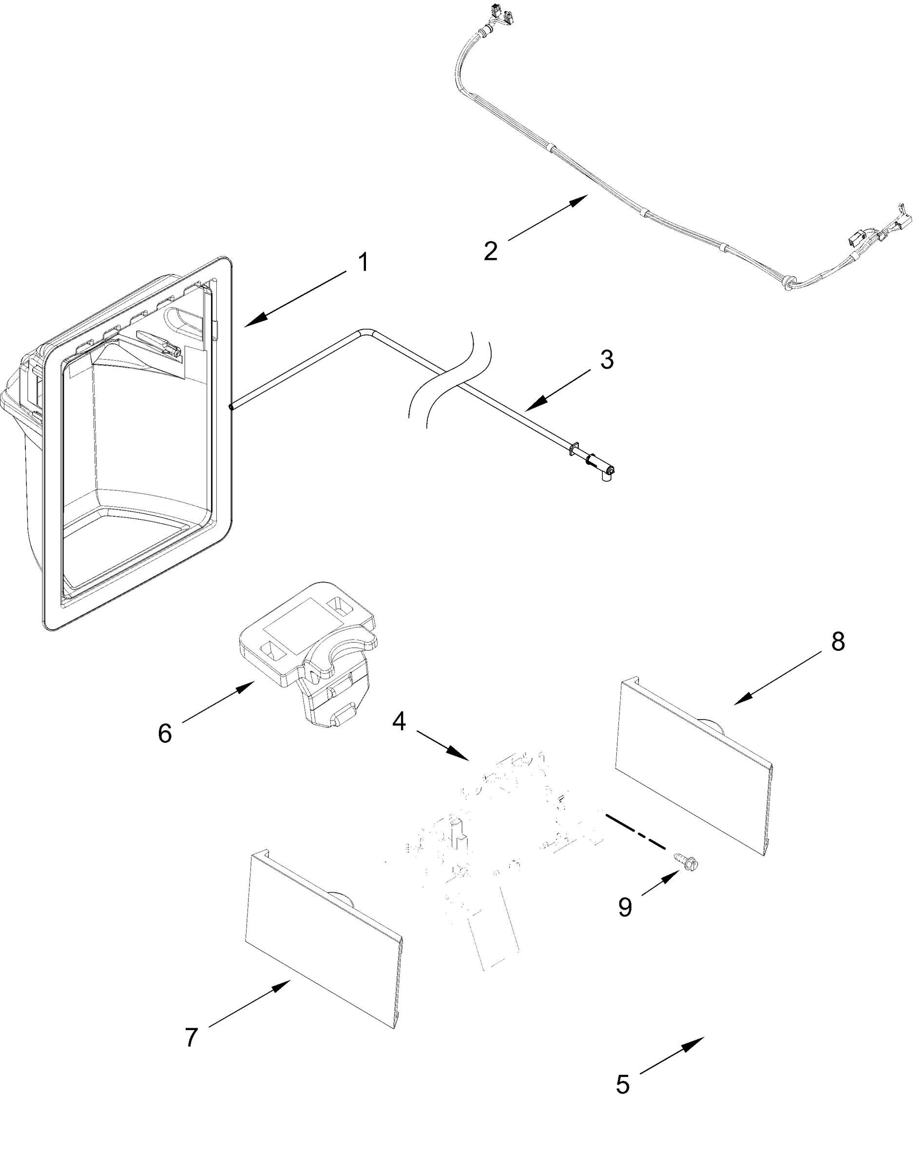DISPENSER PARTS
