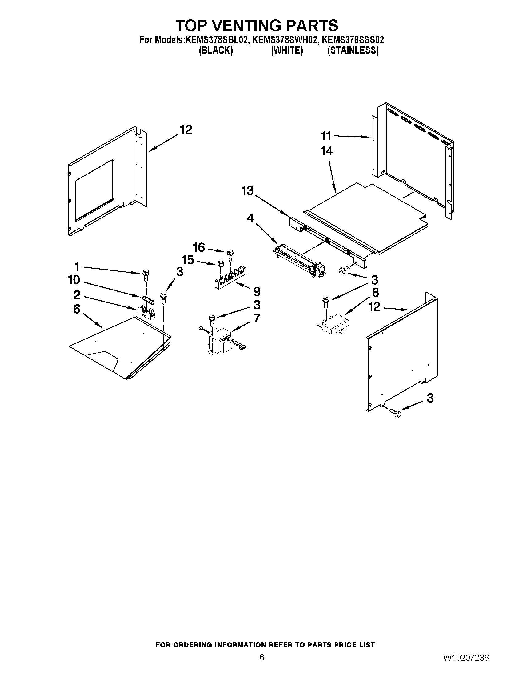 05 - TOP VENTING PARTS