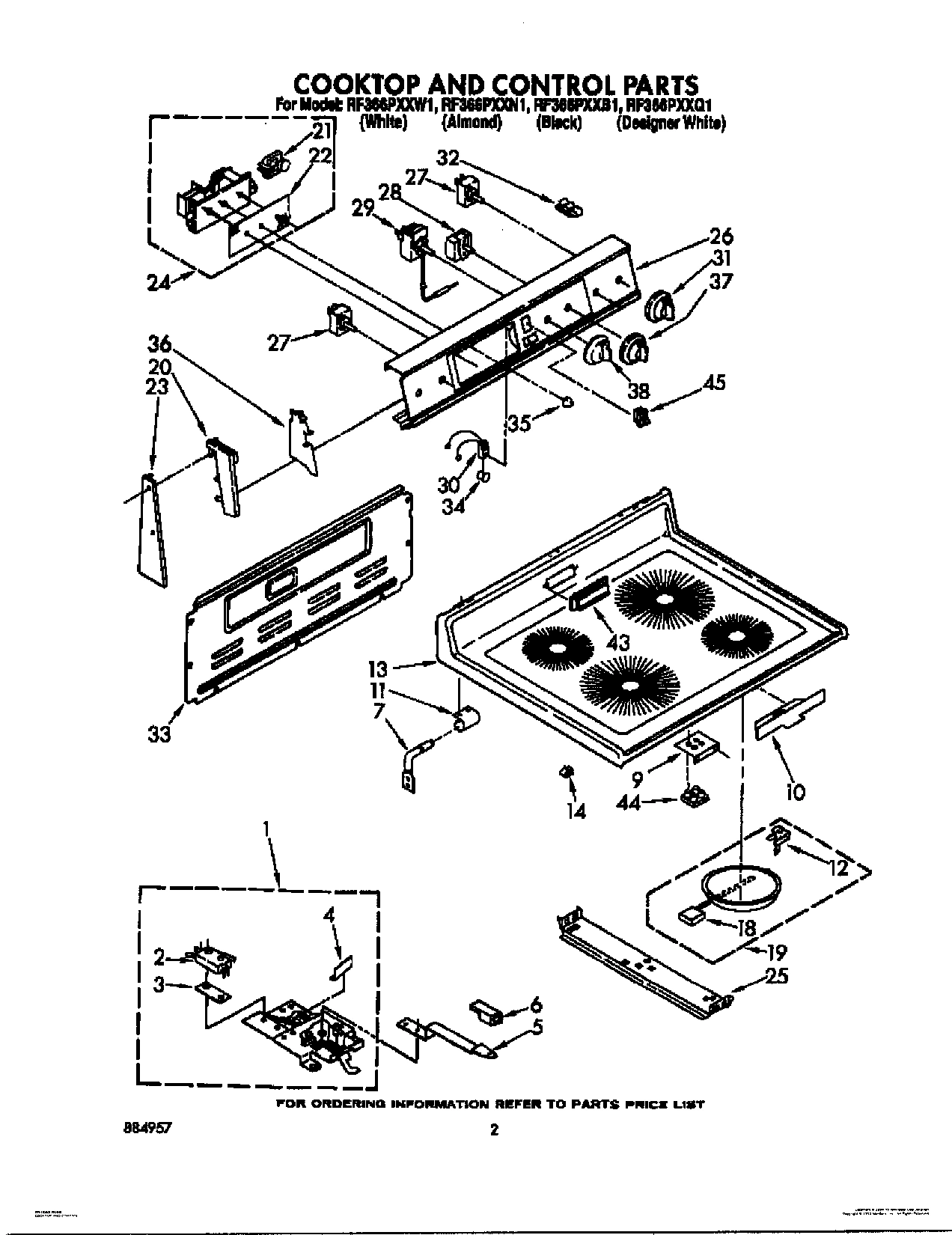 02 - COOKTOP AND CONTROL