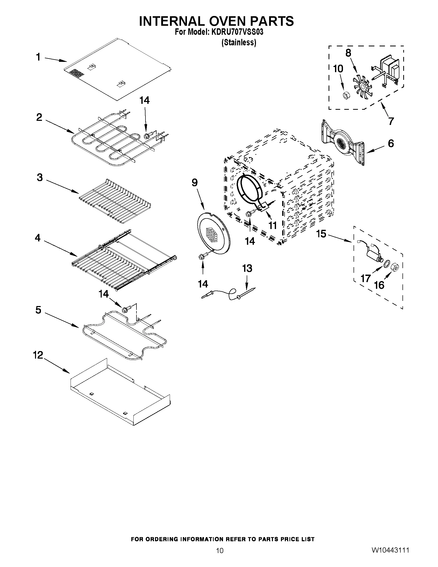 07 - INTERNAL OVEN PARTS
