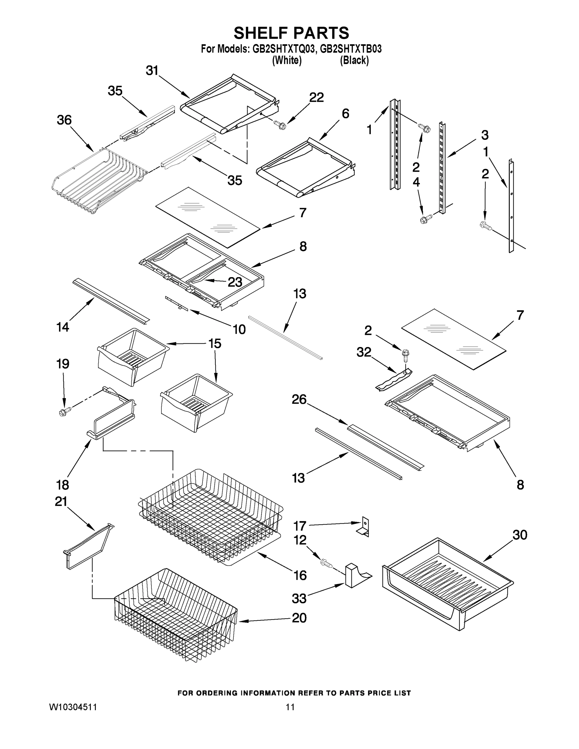 06 - SHELF PARTS