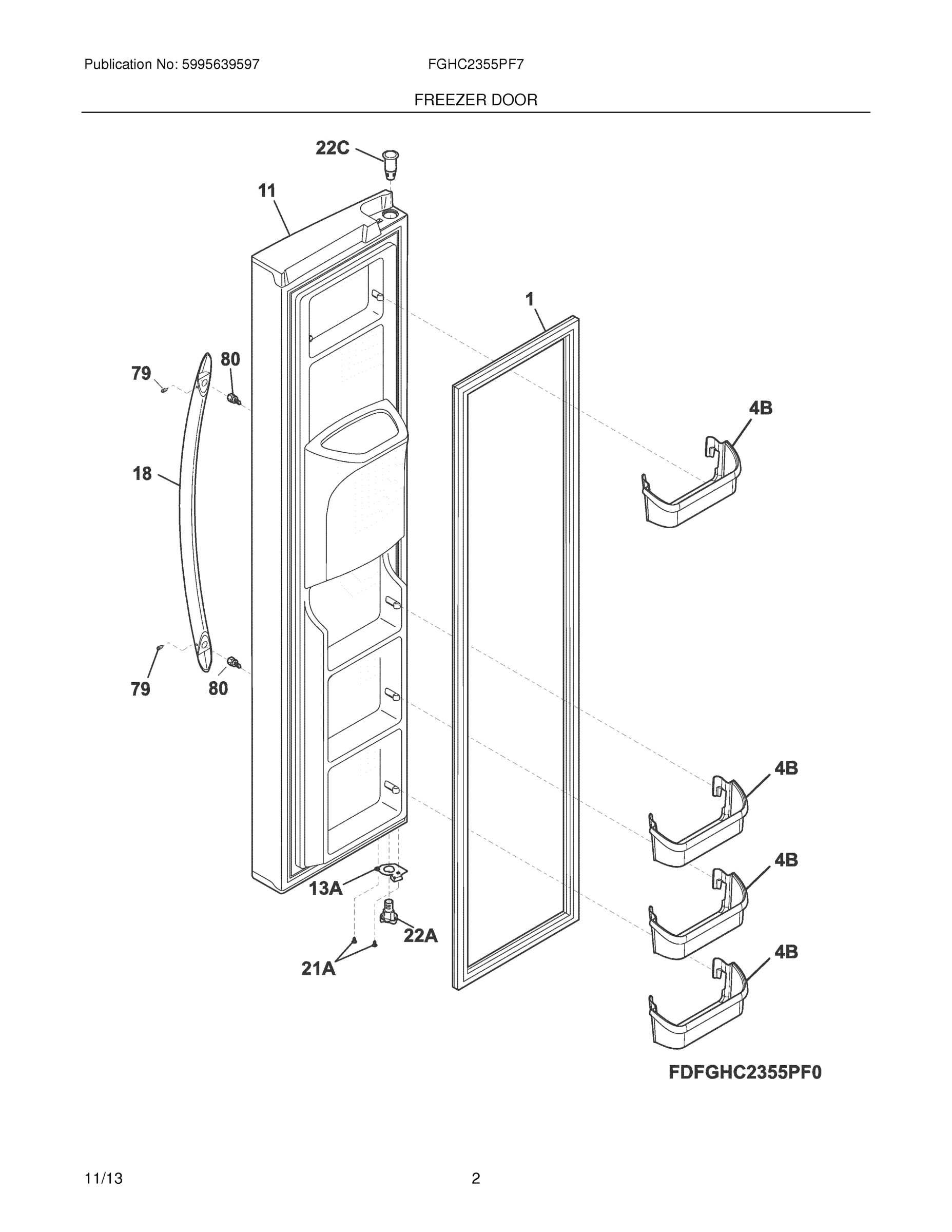 03 - FREEZER DOOR