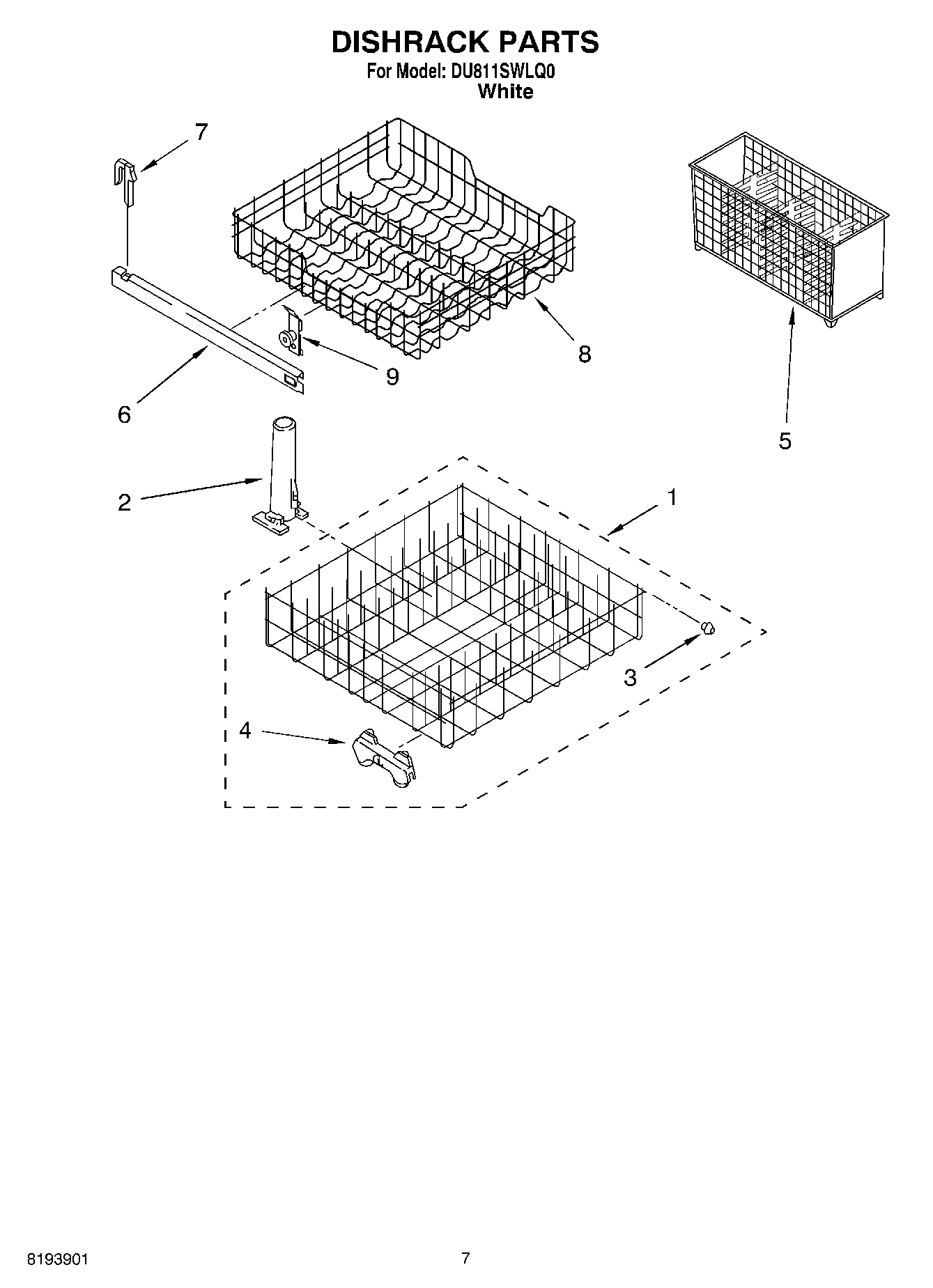 06 - DISHRACK PARTS