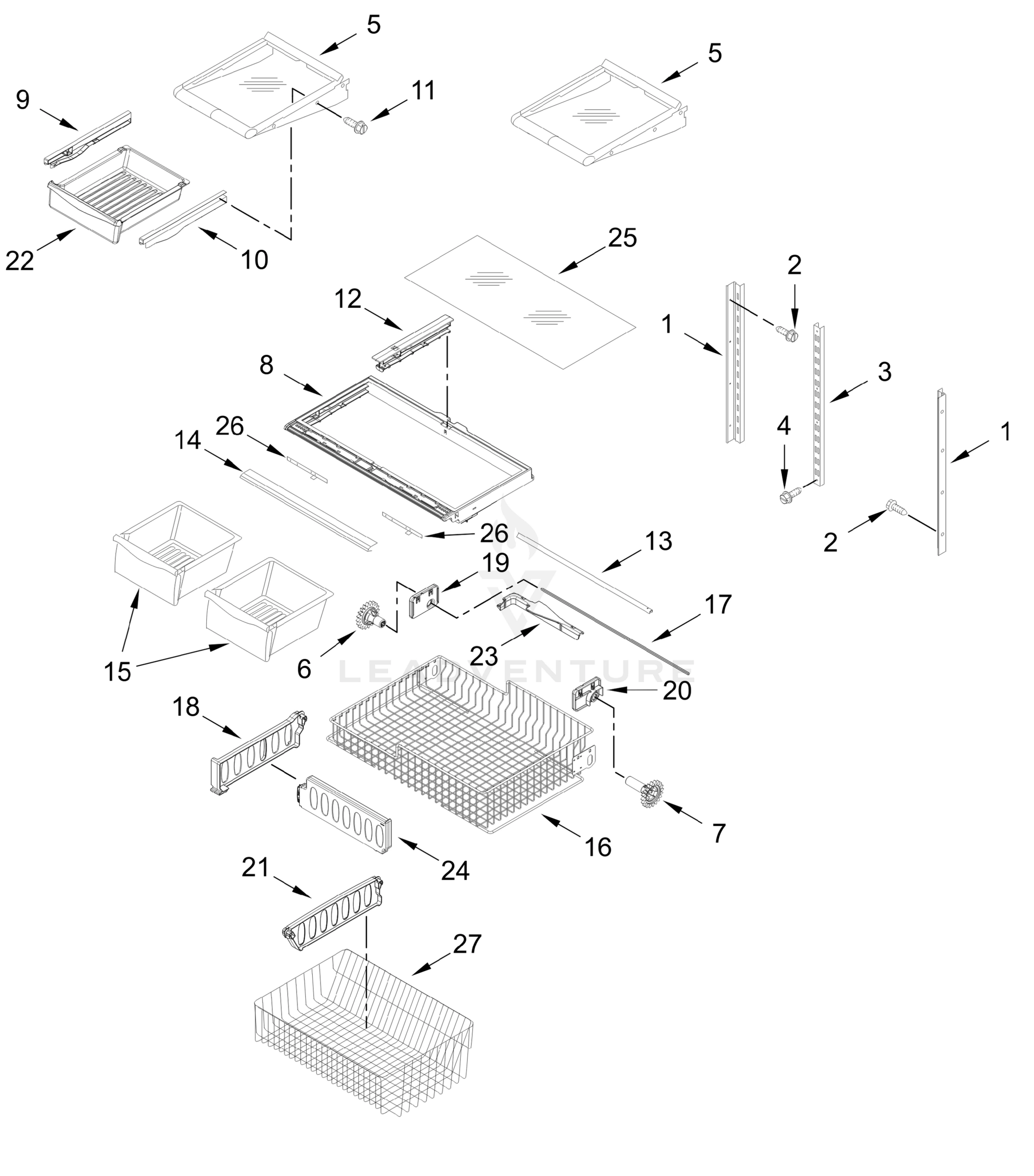 SHELF PARTS