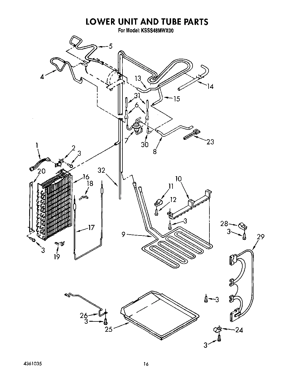14 - LOWER UNIT AND TUBE