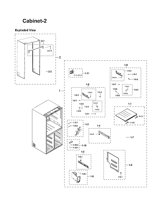 CABINET 2 PARTS