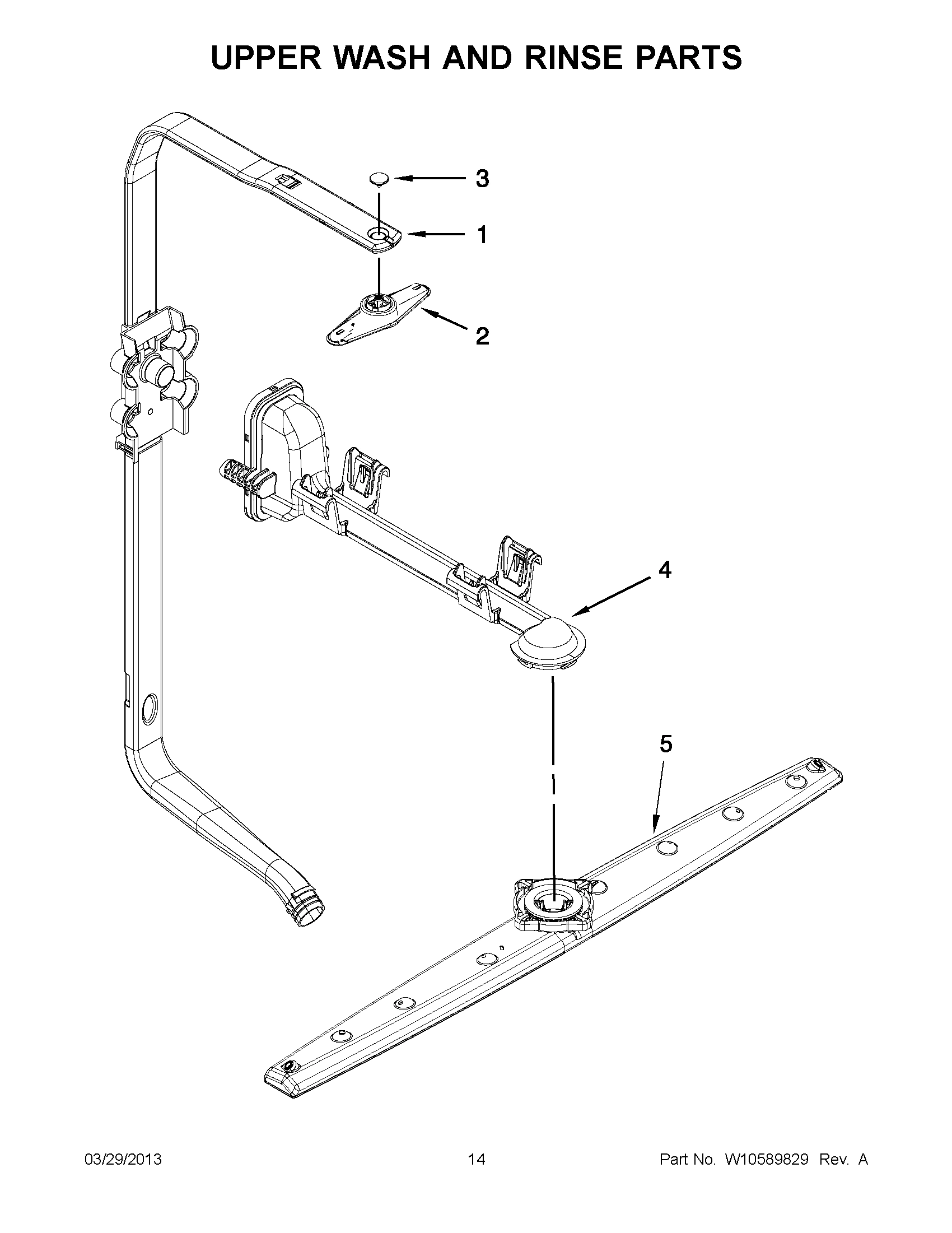 07 - UPPER WASH AND RINSE PARTS
