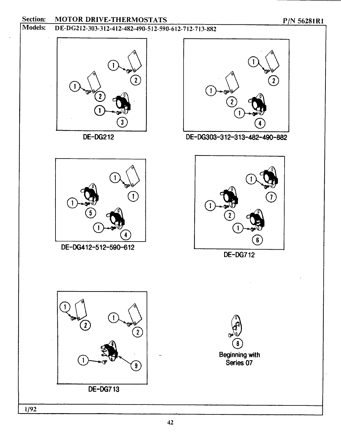 06 - MOTOR DRIVE-THERMOSTATS