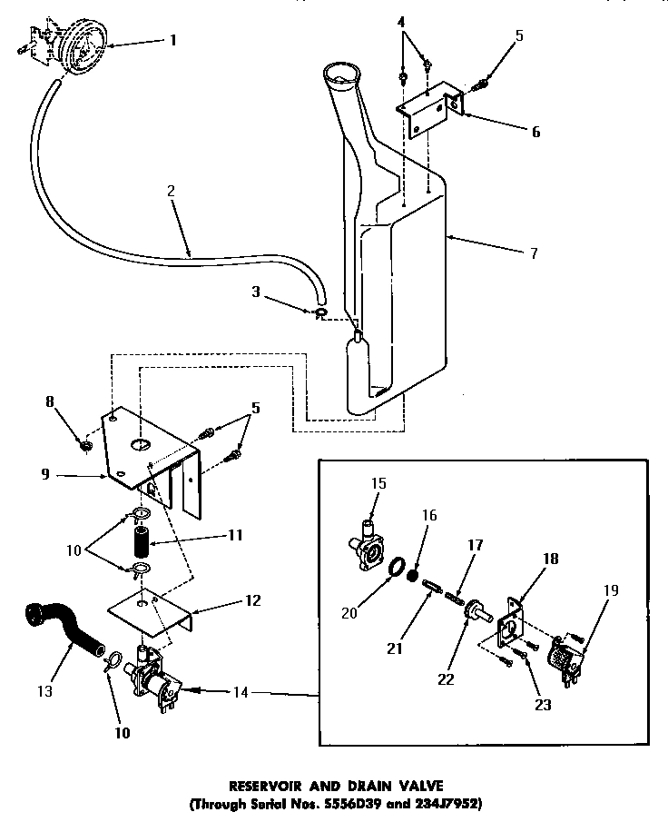 20 - RESERVOIR & DRAIN VALVE