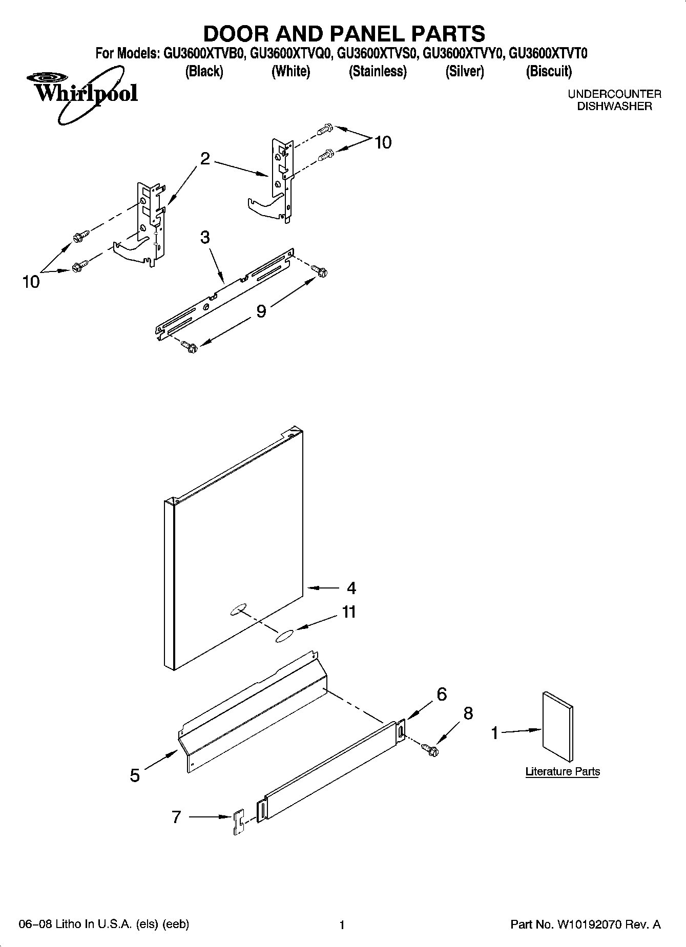 01 - DOOR AND PANEL PARTS