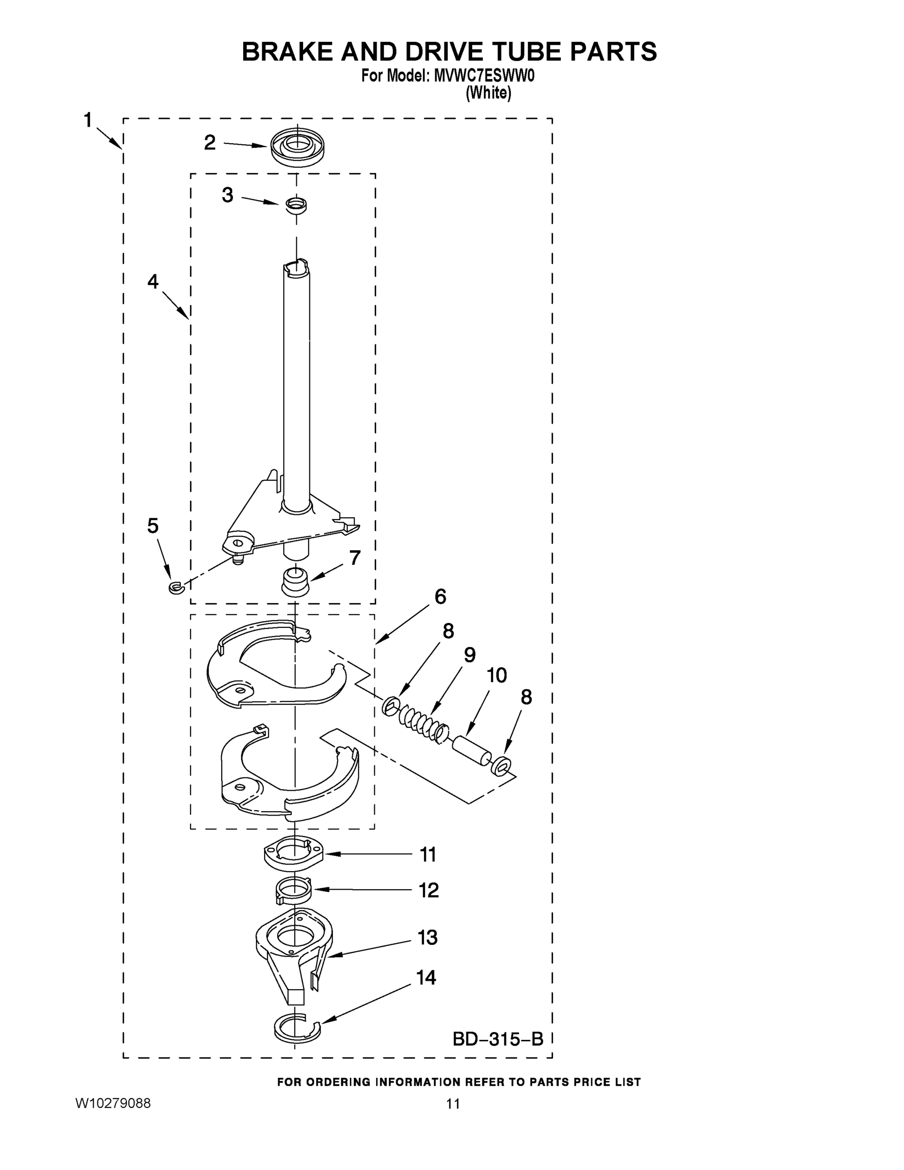 07 - BRAKE AND DRIVE TUBE PARTS
