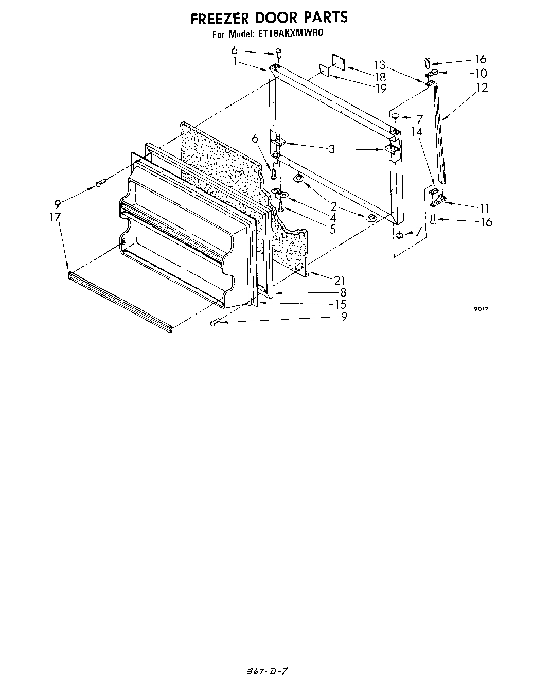 06 - FREEZER DOOR