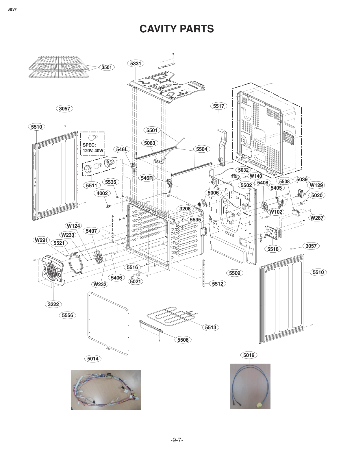 CAVITY PARTS