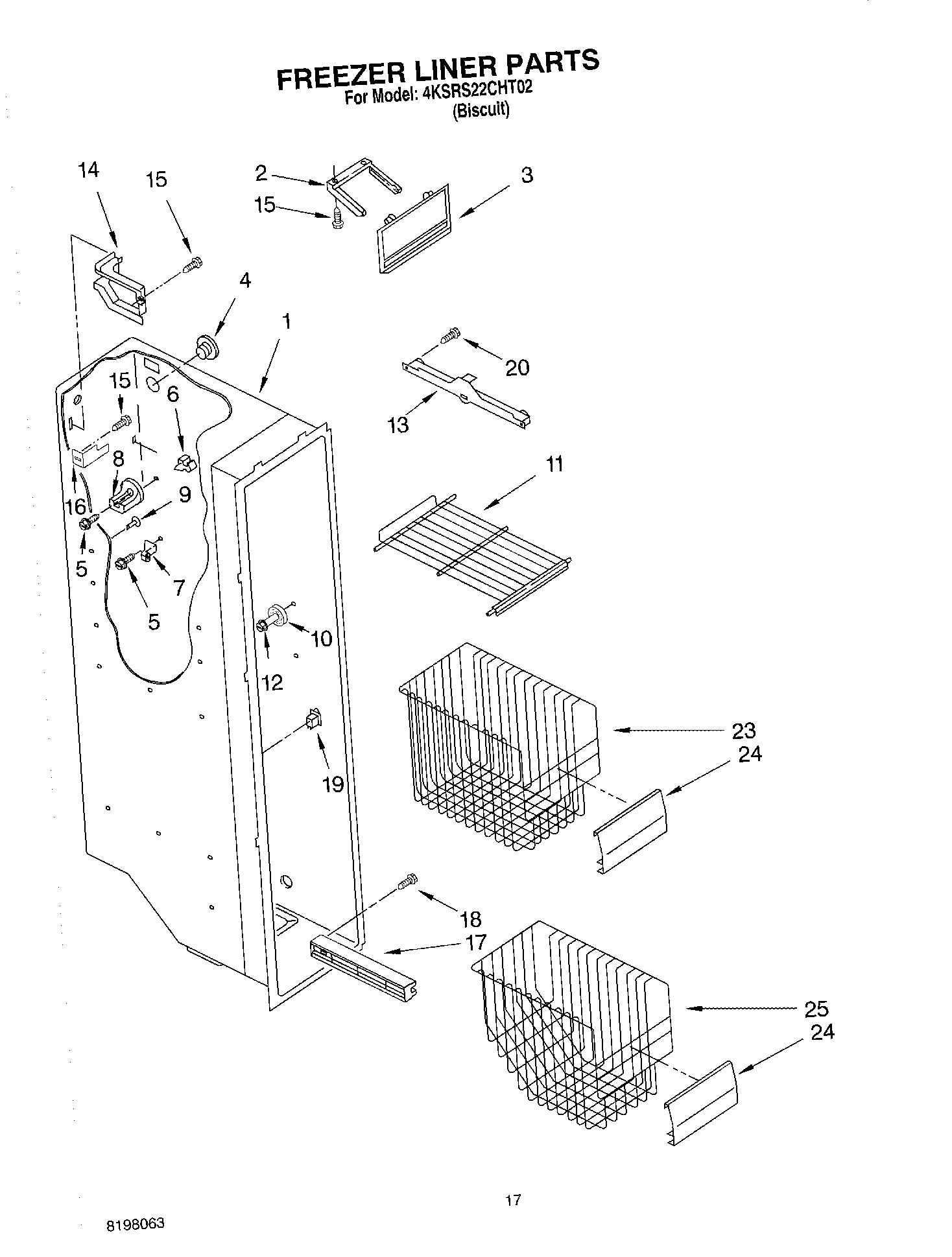 10 - FREEZER LINER