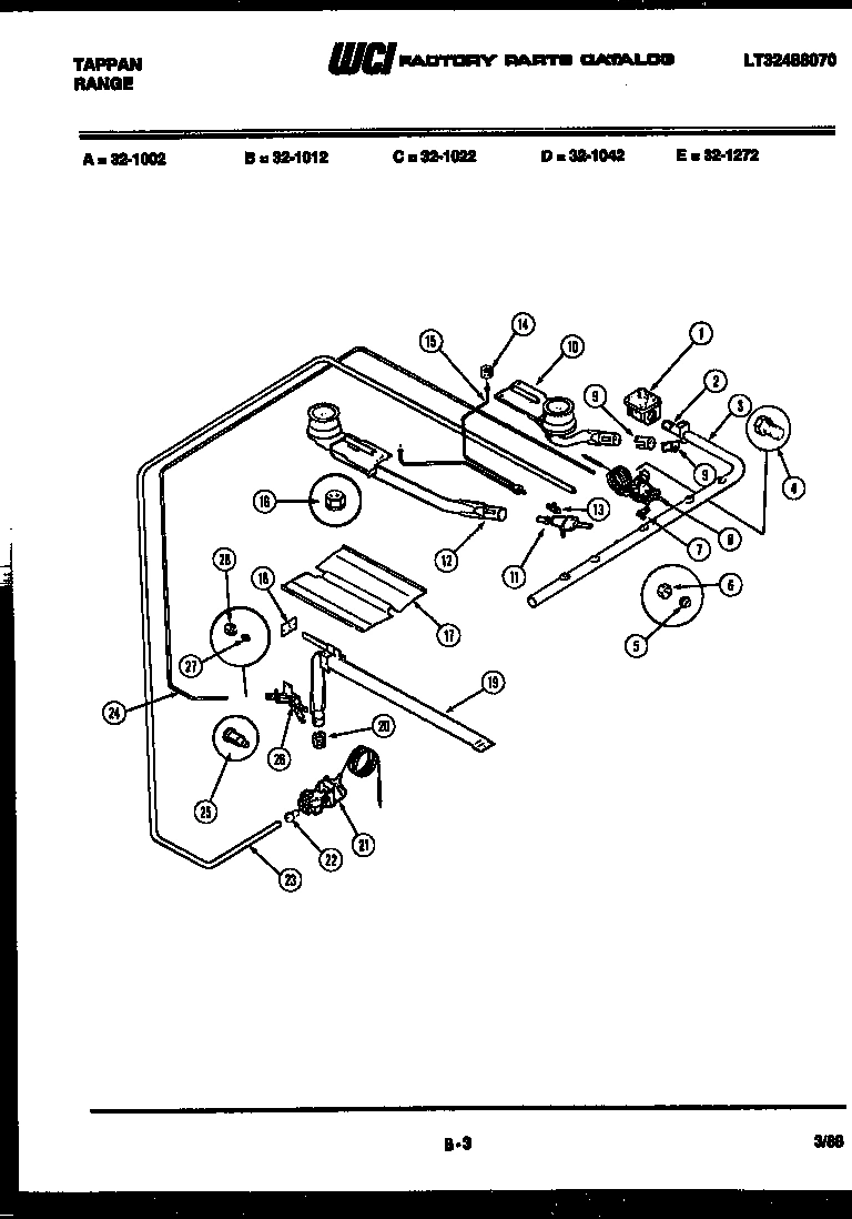 10 - BURNER, MANIFOLD AND GAS CONTROL