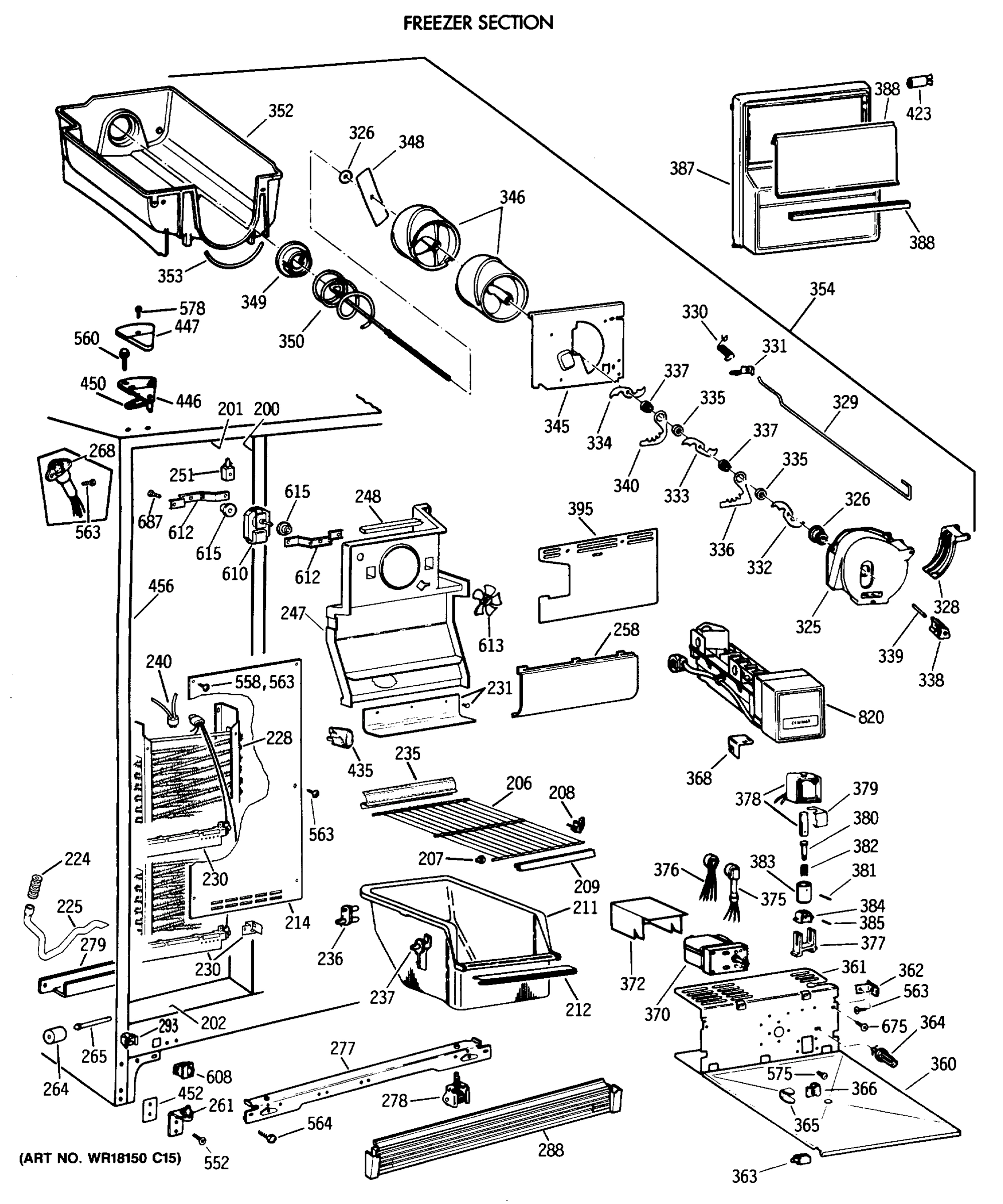 FREEZER SECTION