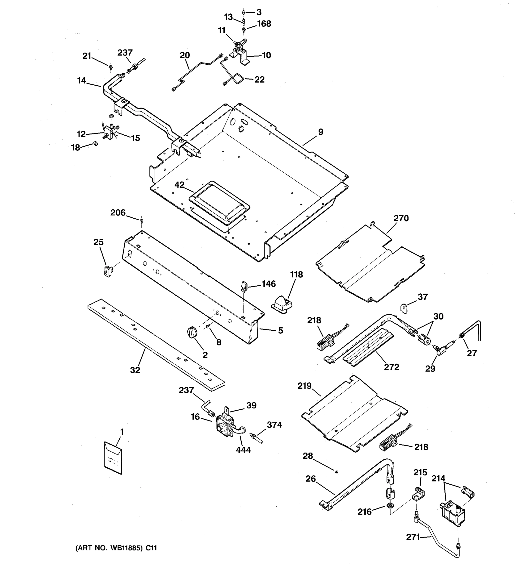 GAS & BURNER PARTS