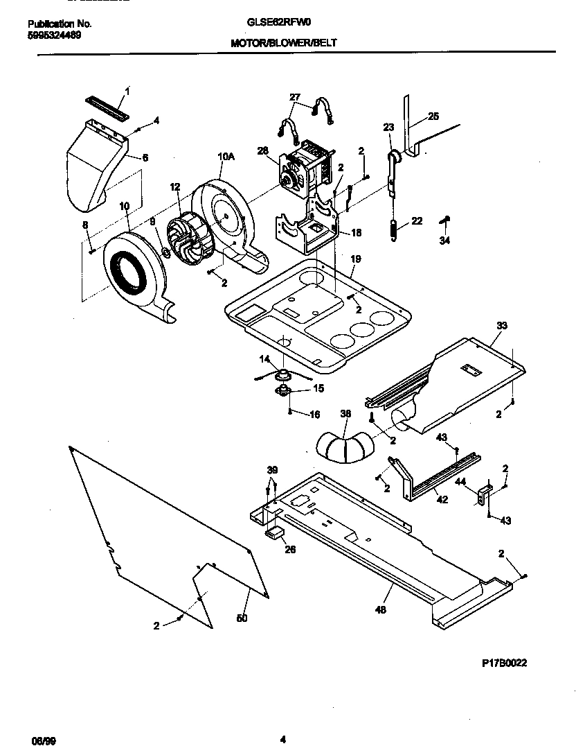 03 - P17B0022 DRY MTR,BELT