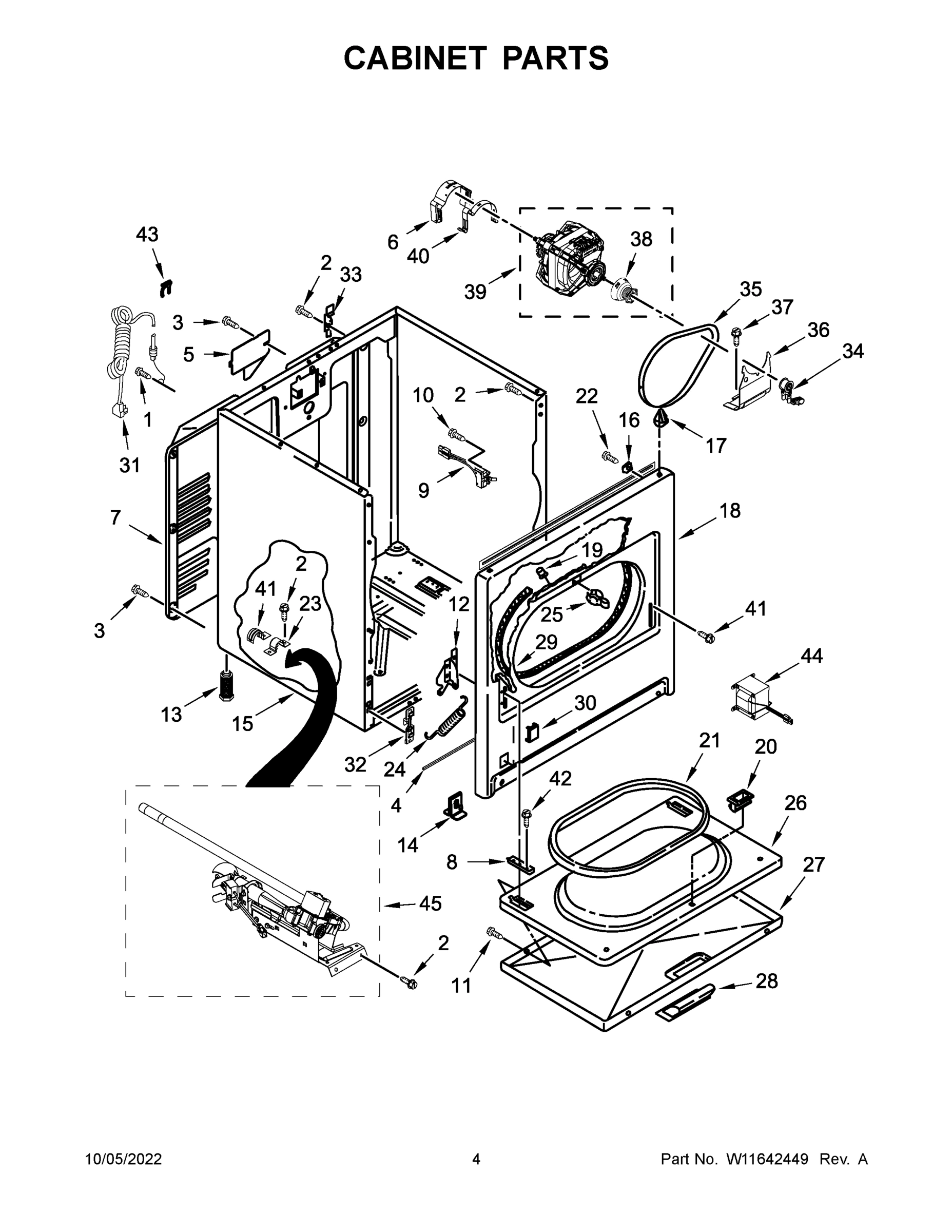 03 - CABINET PARTS