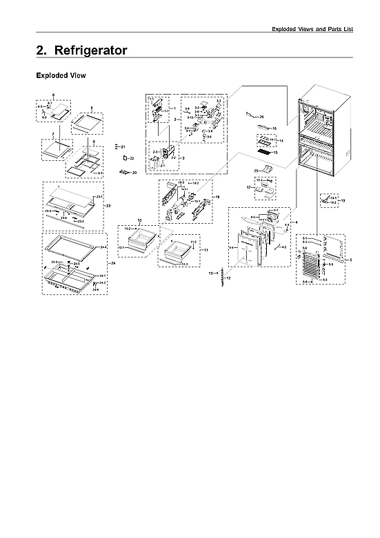REFRIGERATOR ASSY
