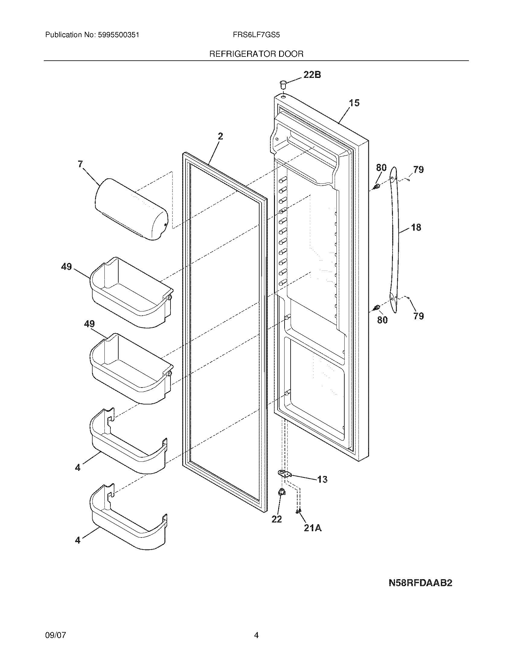 05 - REFRIGERTOR DOOR