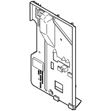 WP76X24989 GE Control Box Cover