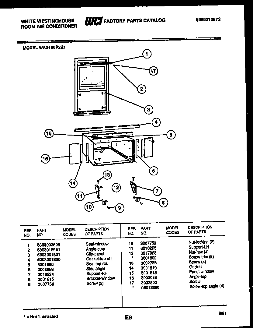 06 - CABINET AND INSTALLATION PARTS