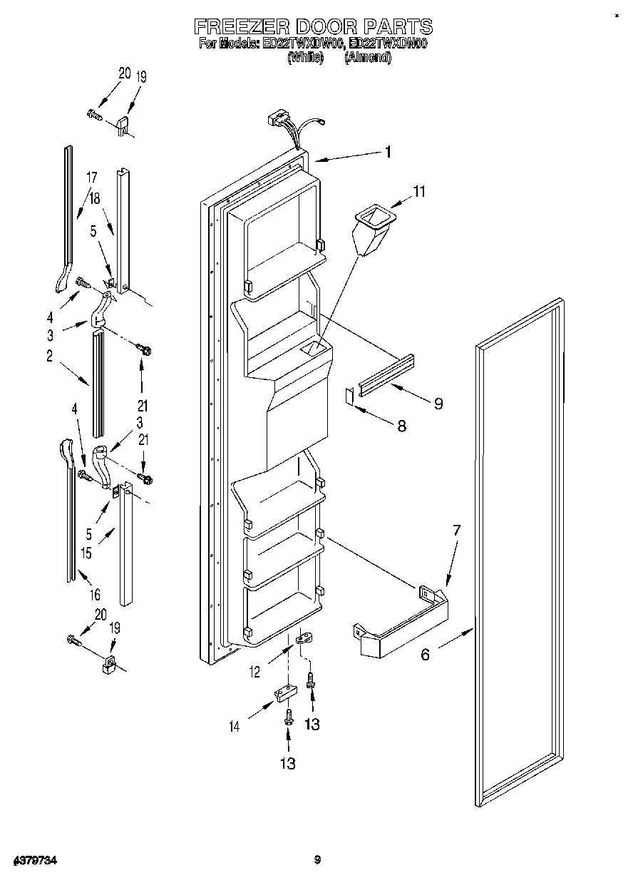 07 - FREEZER DOOR