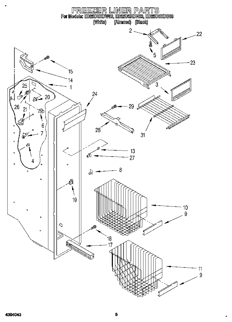 04 - FREEZER LINER