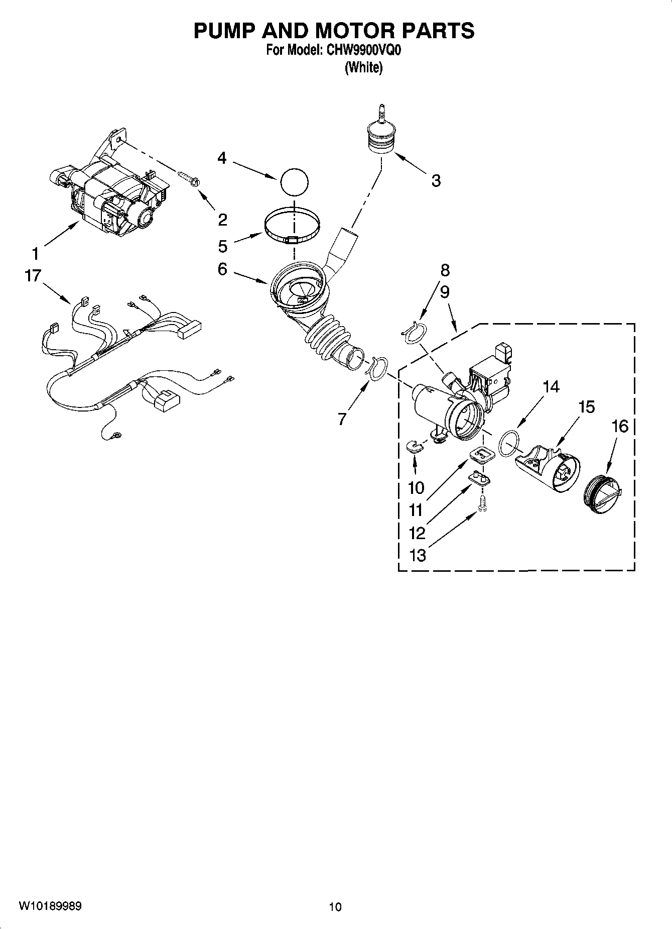 07 - PUMP AND MOTOR PARTS, OPTIONAL PARTS (NOT INCLUDED)