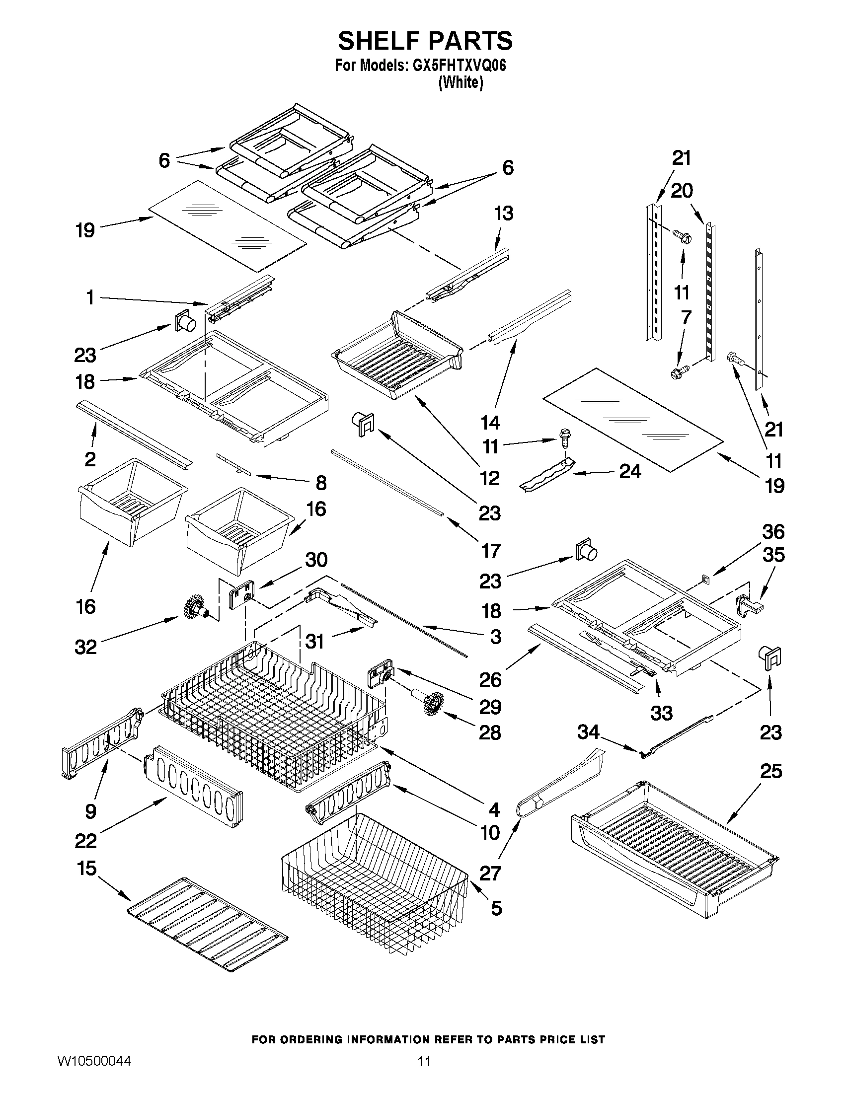 07 - SHELF PARTS