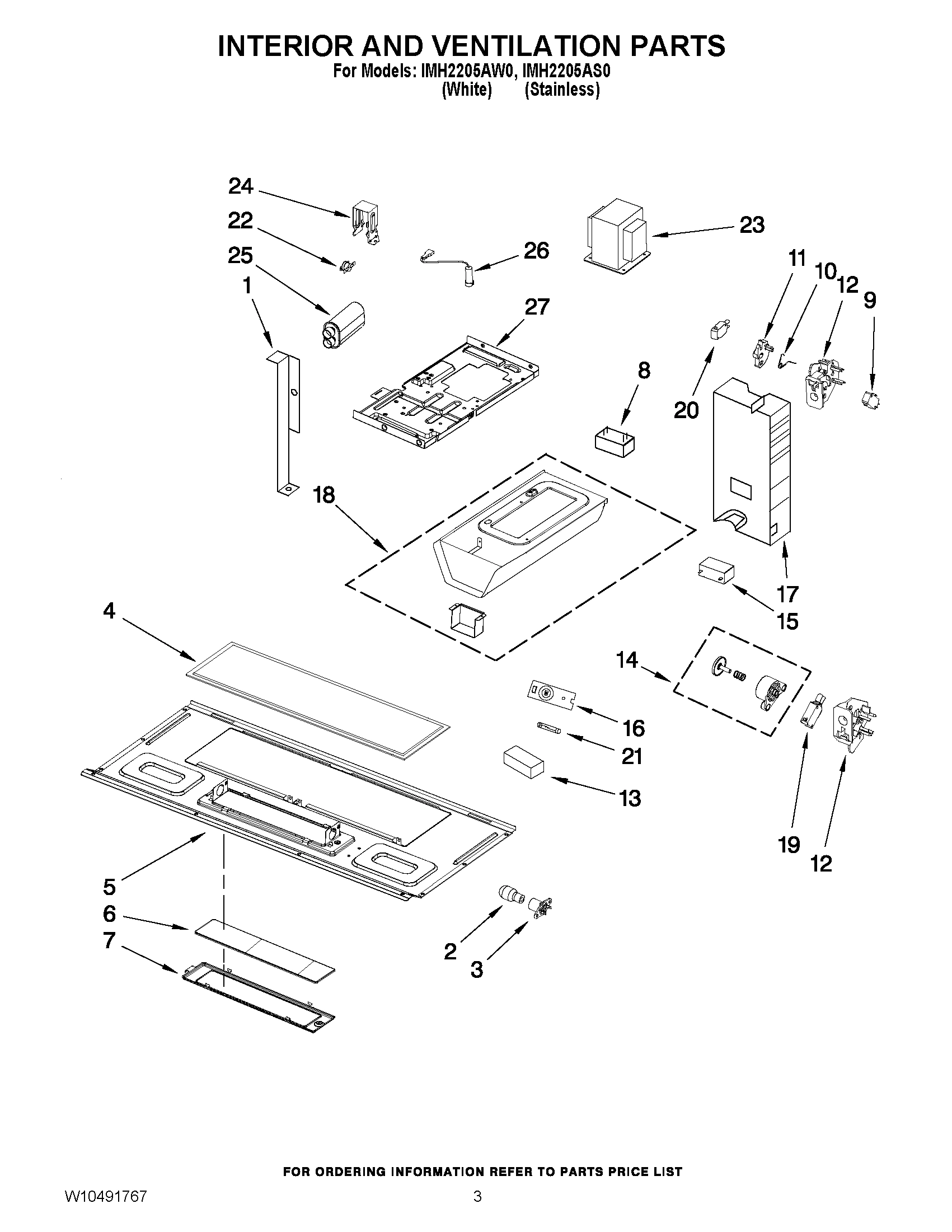 03 - INTERIOR AND VENTILATION PARTS