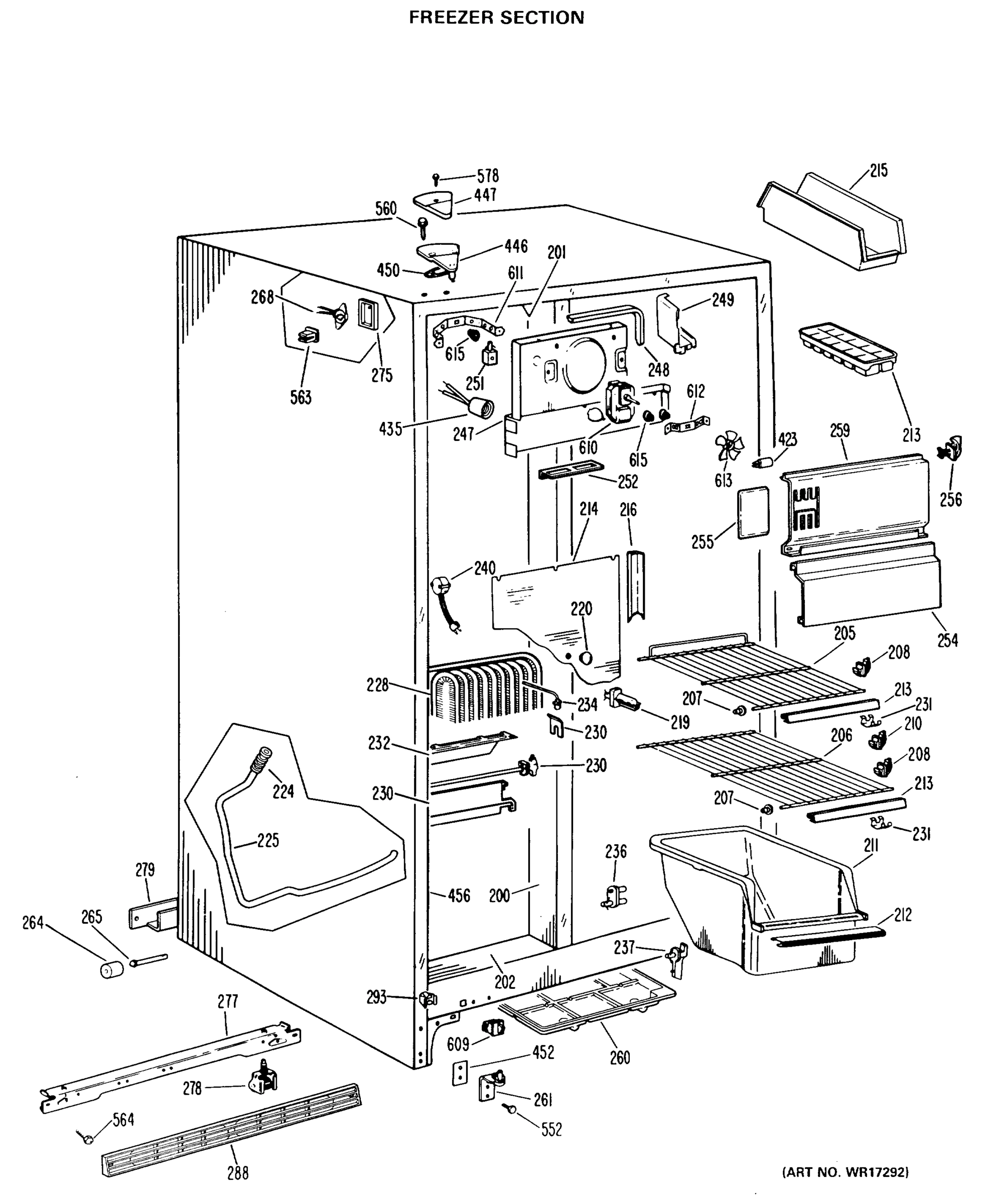 FREEZER SECTION