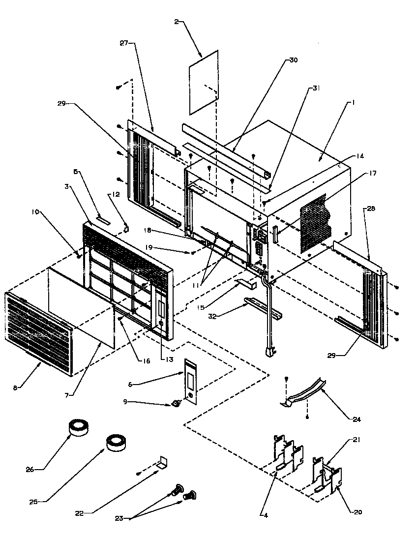 04 - FRONT & OUTER CASE ASSY
