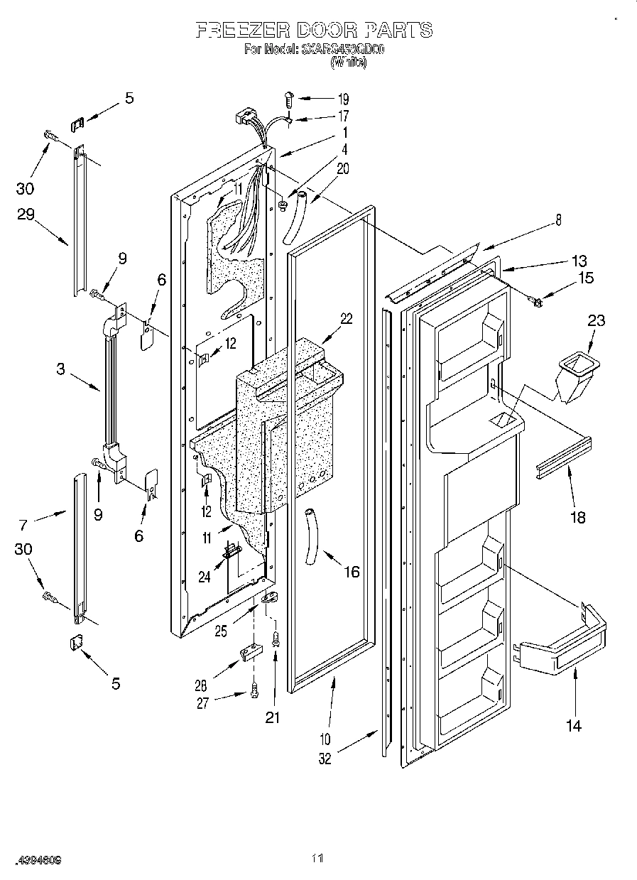 06 - FREEZER DOOR