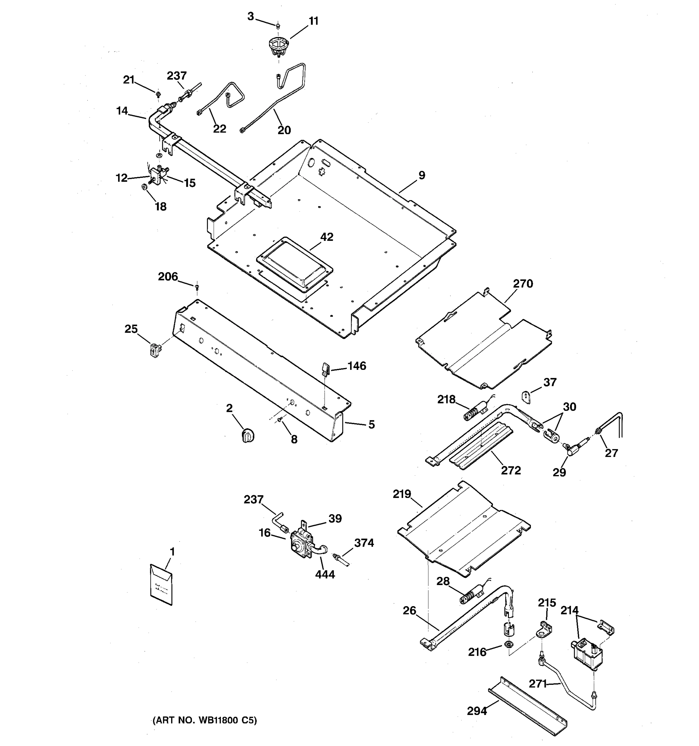 GAS BURNER PARTS