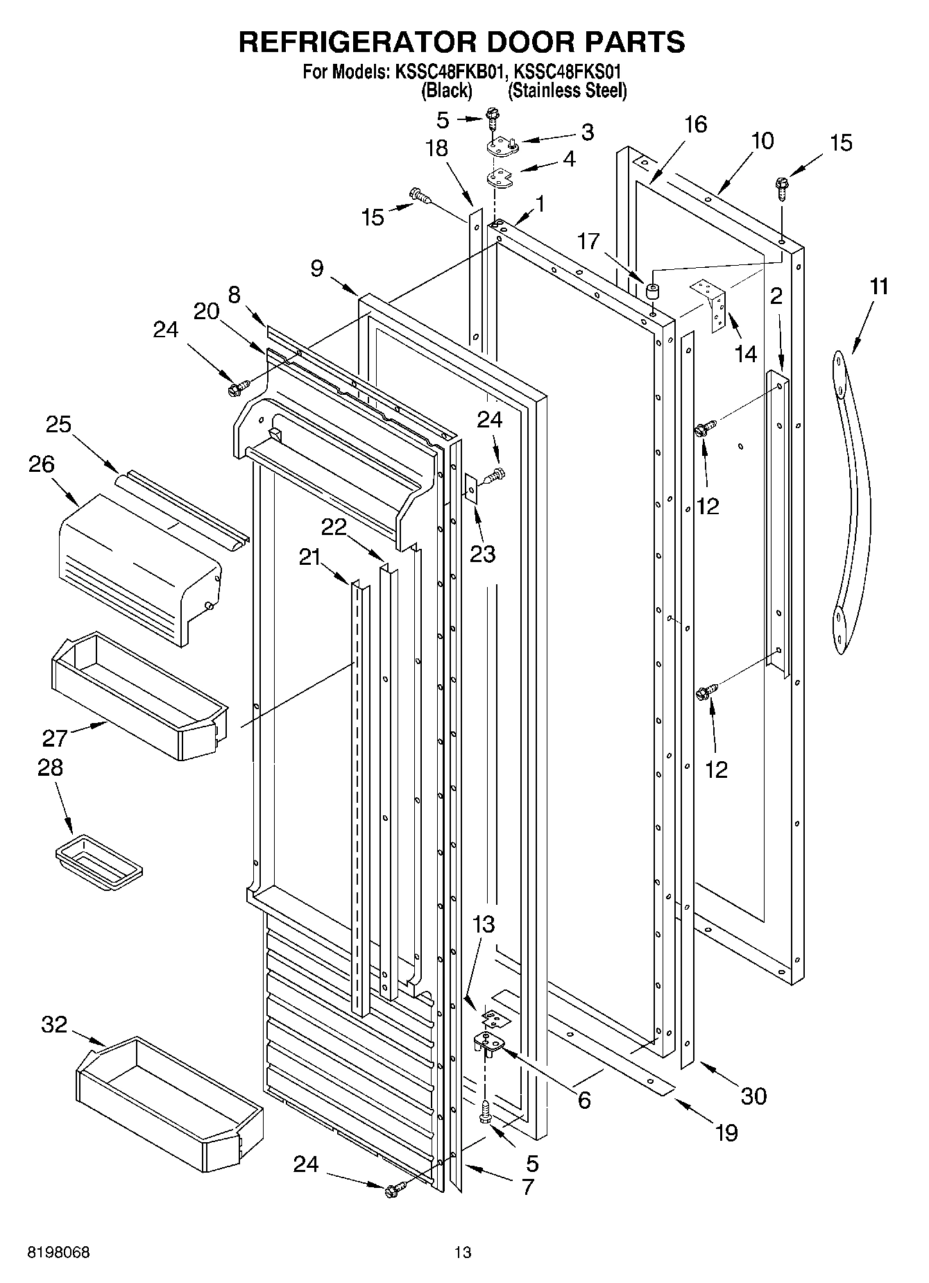 09 - REFRIGERATOR DOOR