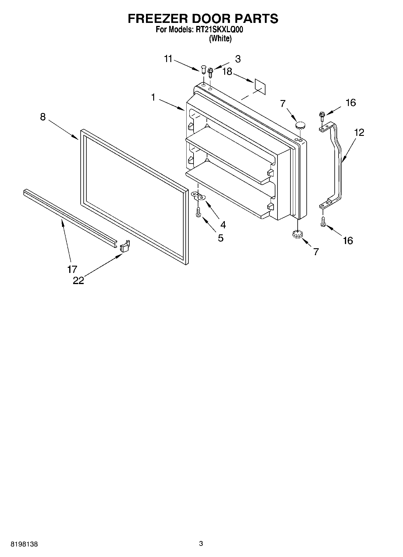 02 - FREEZER DOOR
