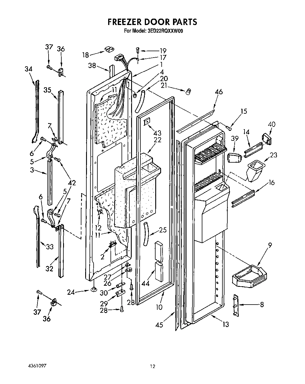 09 - FREEZER DOOR