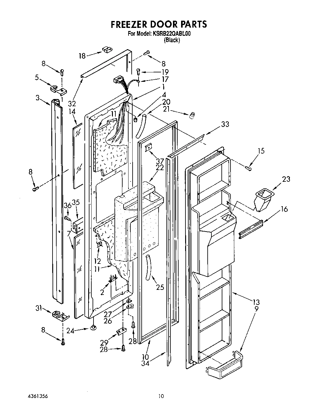 07 - FREEZER DOOR