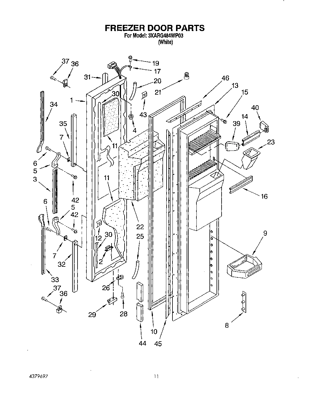 08 - FREEZER DOOR